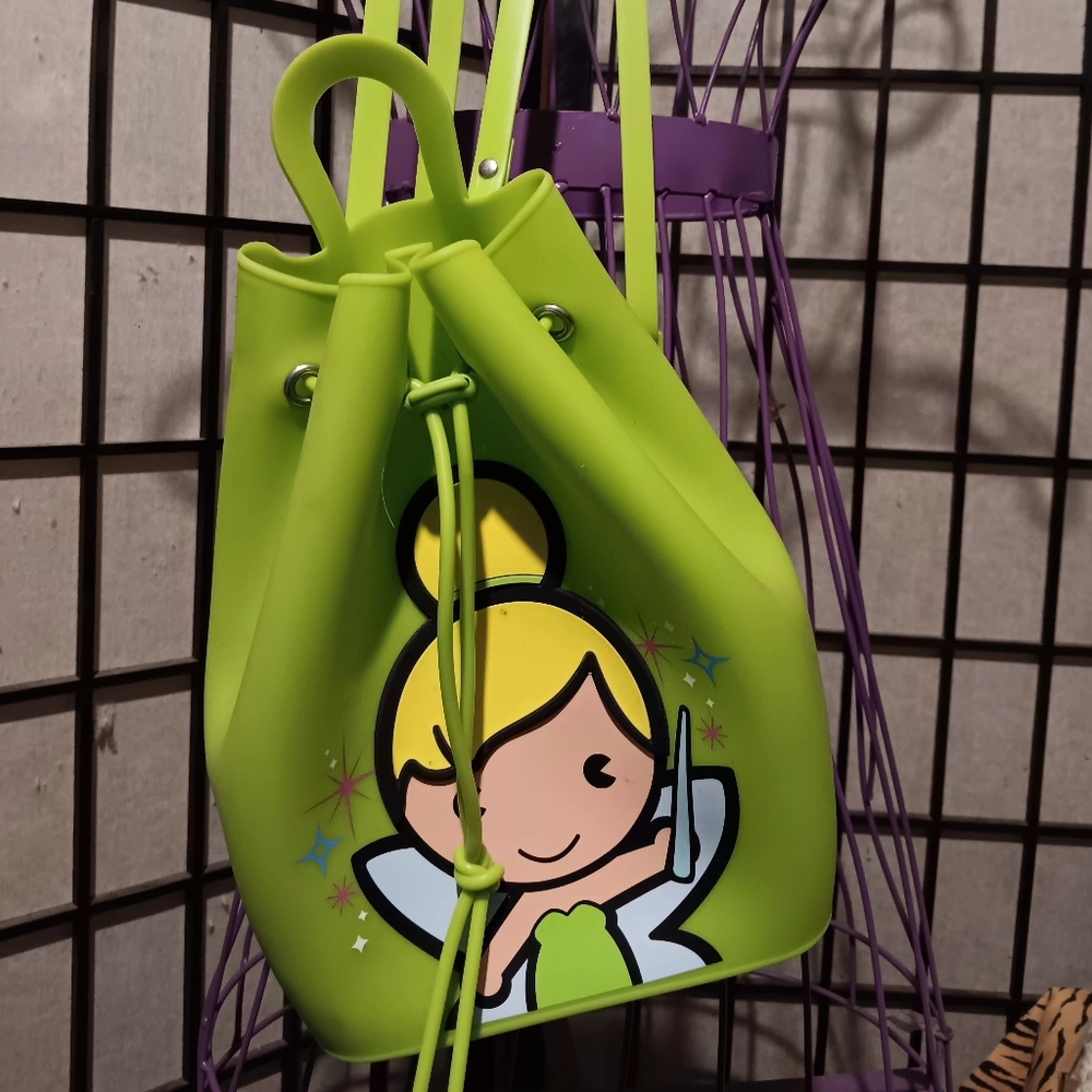 Green Tinkerbell Drawstring Bag